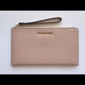Michael Kors Blush Pink Wristlet Wallet